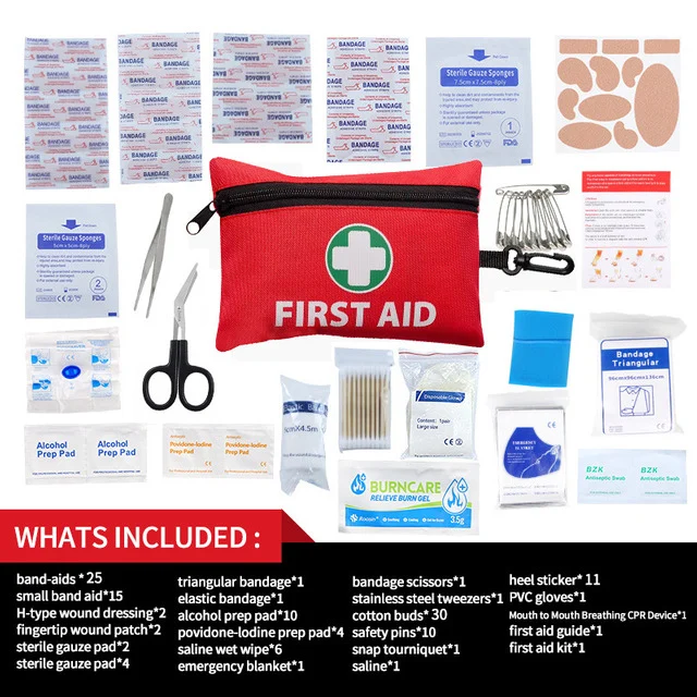 Mini First Aid Kits Portable Home Emergency Use