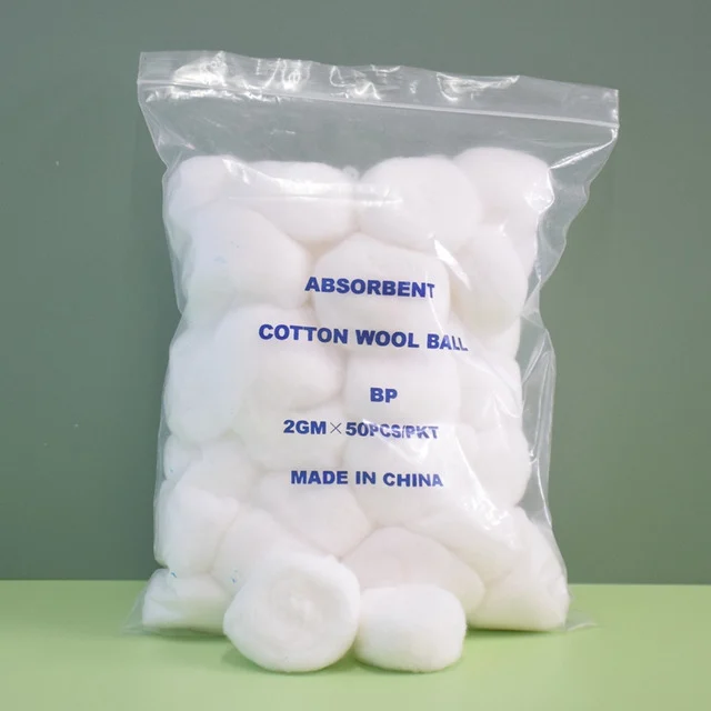 Cotton Ball, Large, Sterile, 5 Pk,hemostatic cotton ball
