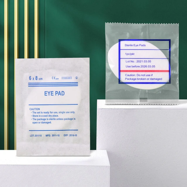 Medical Grade Sterile Disposable Eye Pads - Professional Eye Care Solution